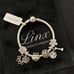 Linx Snake Chain Bracelet with Pitbull Themed Charms