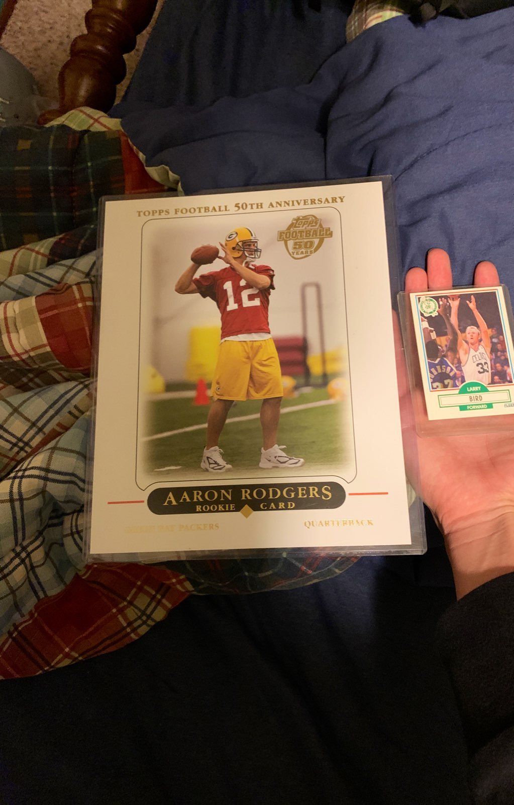 Aaron Rodgers 2005 Topps LARGE ROOKIE CA