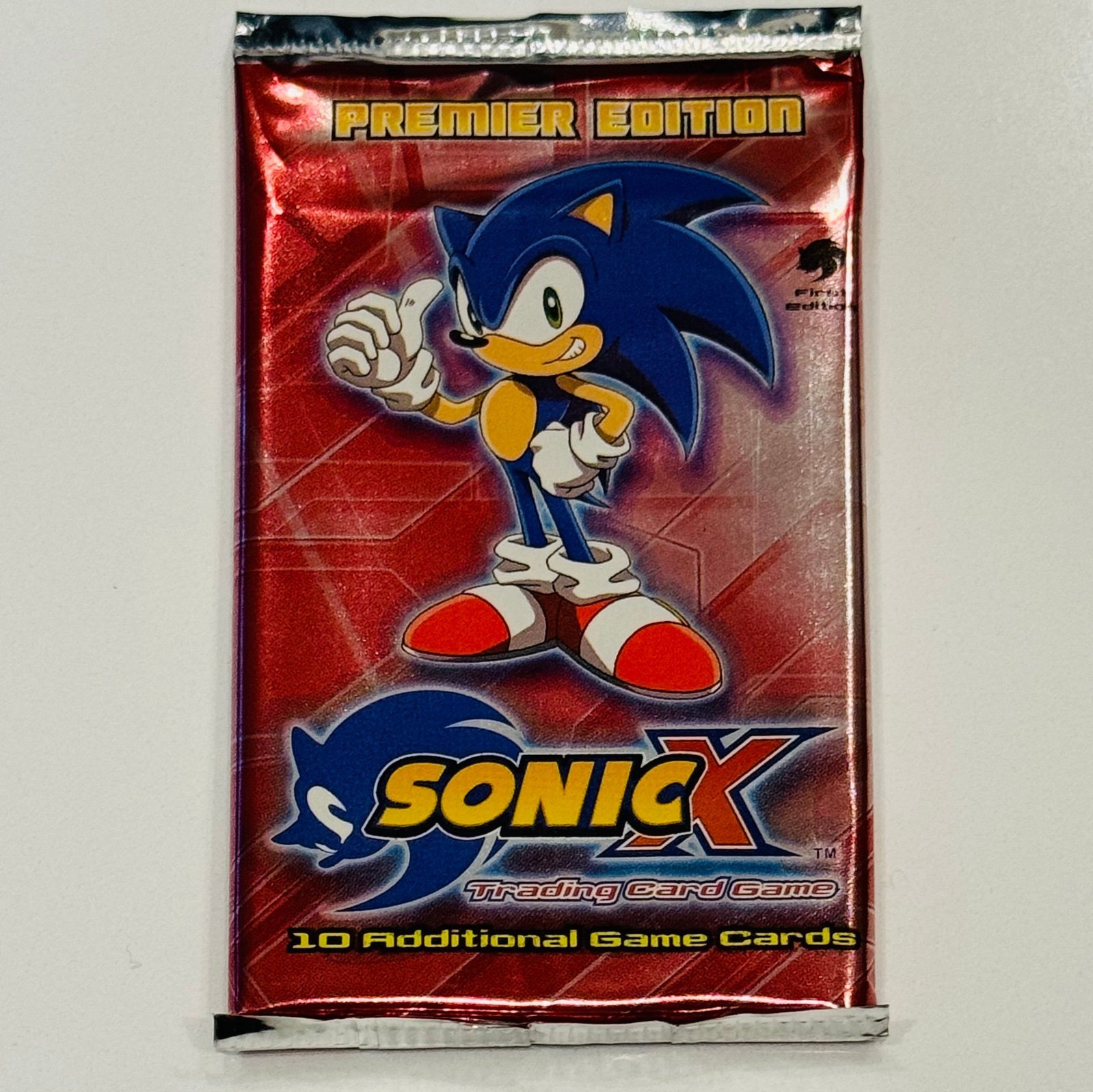 2004 Sonic X Premier Edition TCG Score Booster Pack Brand New Factory Sealed