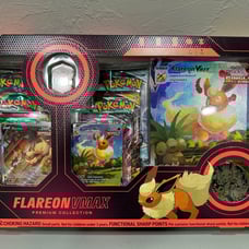 Pokemon New Sealed Eevee Evolution Vmax FLAREON Premium Collection box