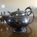 Vintage Sheffield Tea Pot-Sugar Bowl and Creamer
