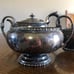 Vintage Sheffield Tea Pot-Sugar Bowl and Creamer