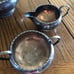 Vintage Sheffield Tea Pot-Sugar Bowl and Creamer