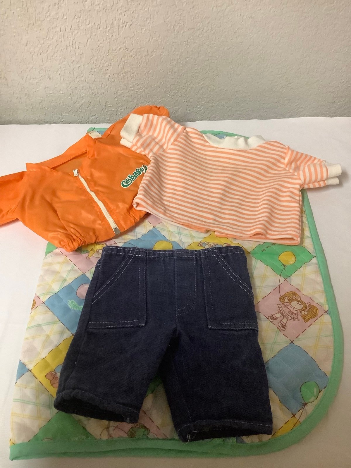 Vintage Cabbage Patch Kids Outfit-Jeans Shirt And Matching Jacket Canada LTEE