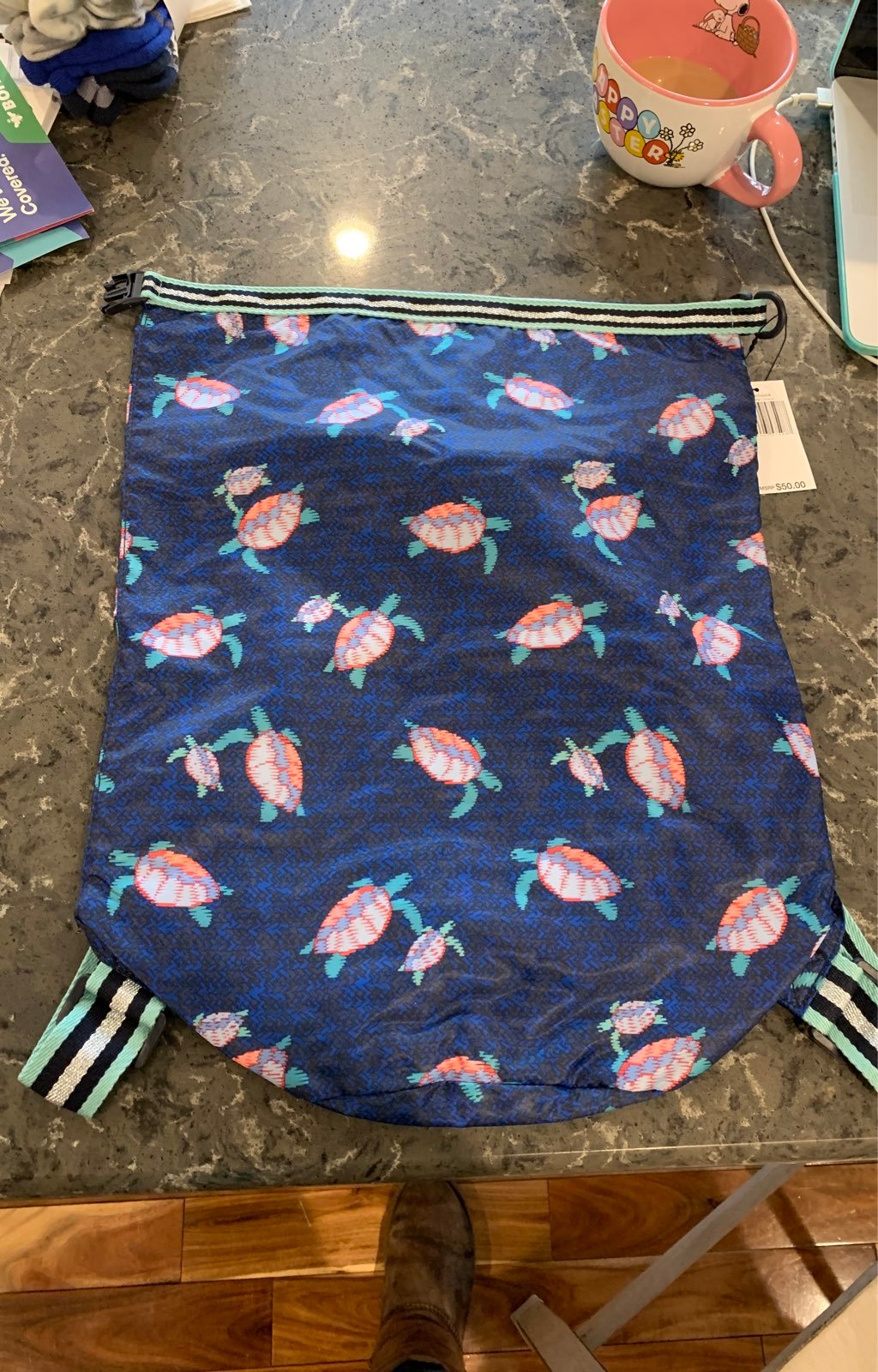 Bera Bradley Beachsack in Terrapins