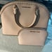 Michael Kors purse and mini bag