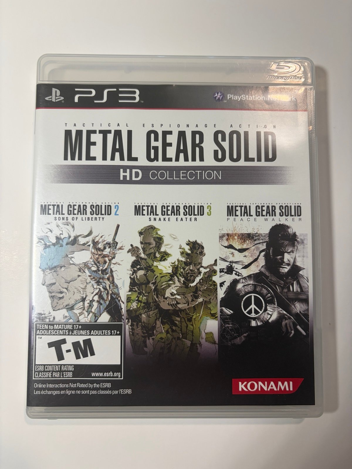 Metal Gear Solid HD Collection PS3 Playstation