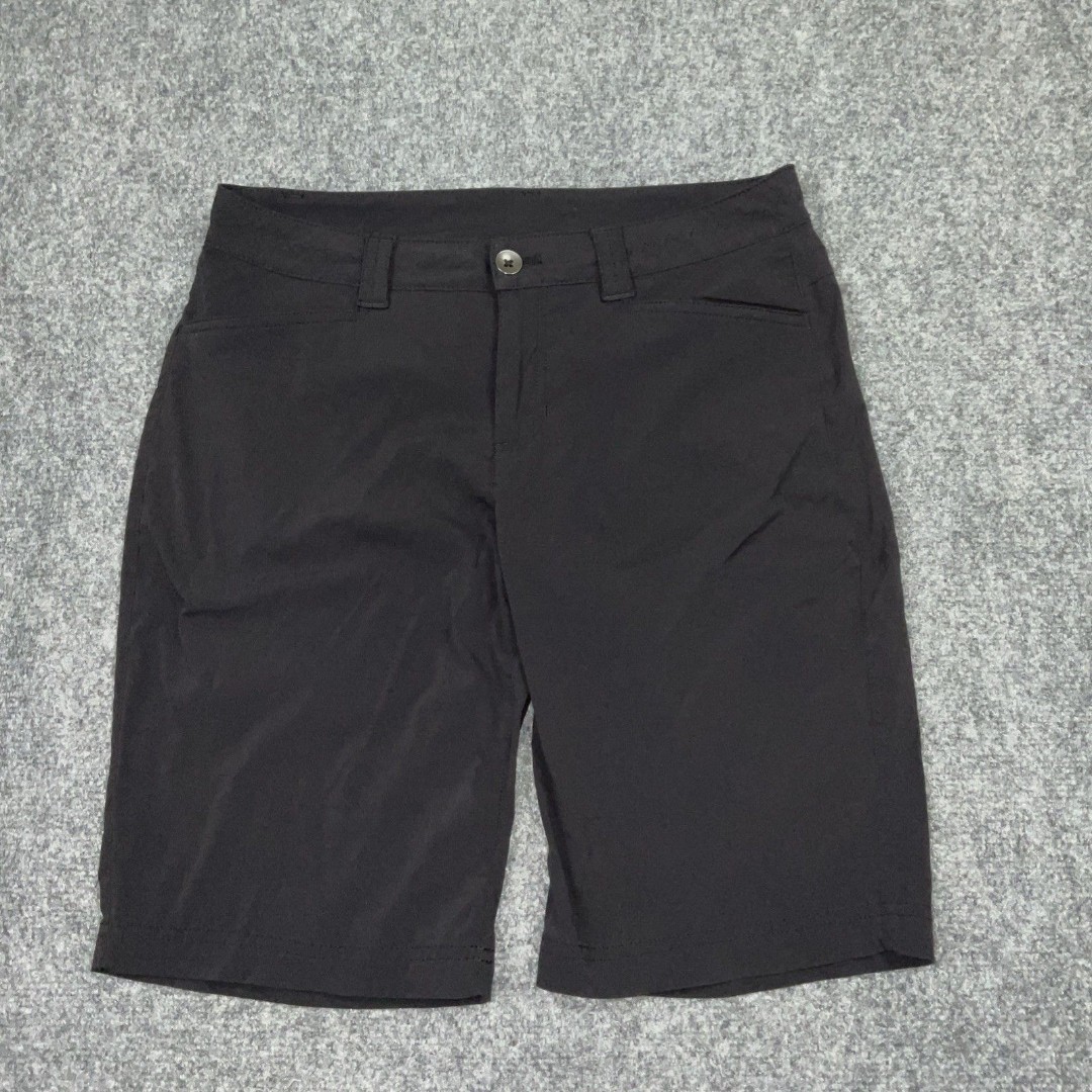 Eddie Shorts Womens Size 4 Black Hiking Outdoors Casual Lightweight