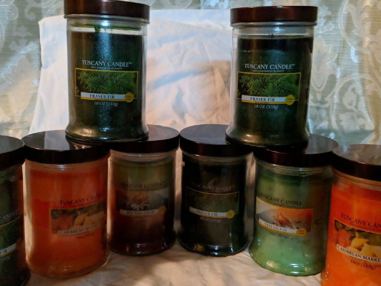 8 Tuscany 2 Wick Candles