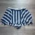 Nanette Lepore Striped Ruffle Silk Skort size 8