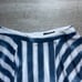 Nanette Lepore Striped Ruffle Silk Skort size 8