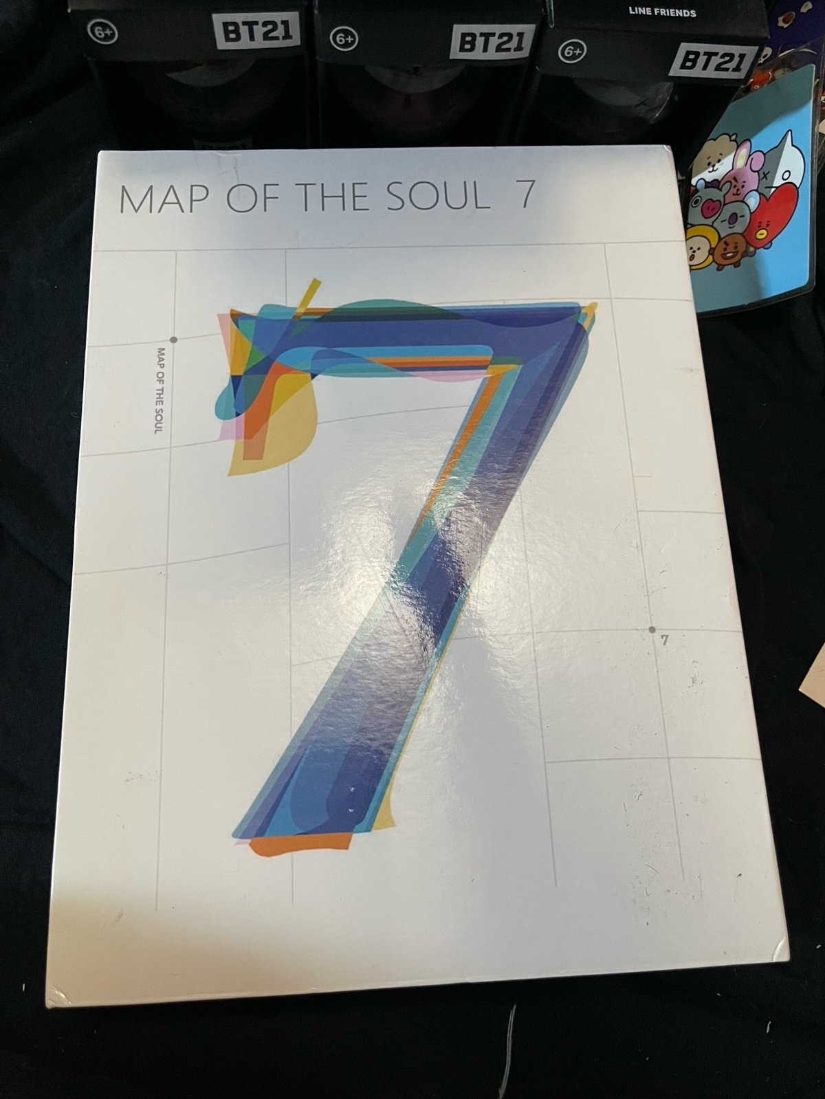 BTS Map of soul 7 merch box
