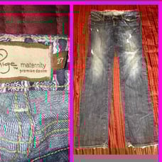 Paige maternity jeans size 27
