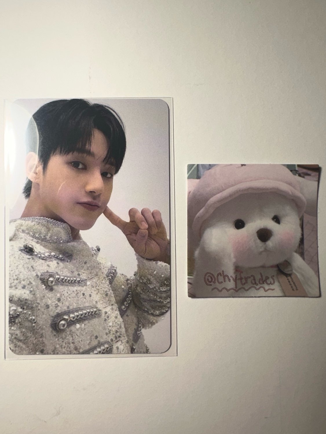 ateez wooyoung atiny zone usa lucky draw photocard