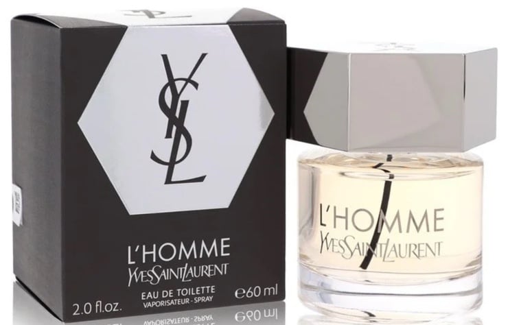 L'homme Cologne By Yves Saint Laurent for Men 2 oz Eau De Toilette Spray 449170