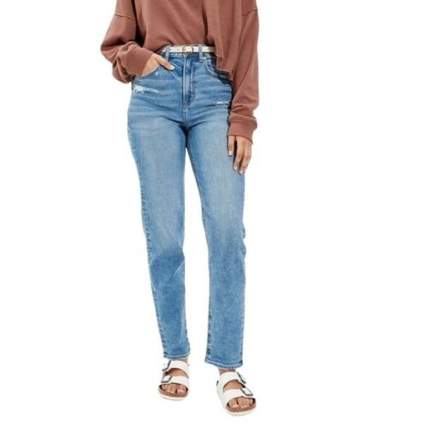 American Eagle AE Women's Mom Straight Jeans Size 2
