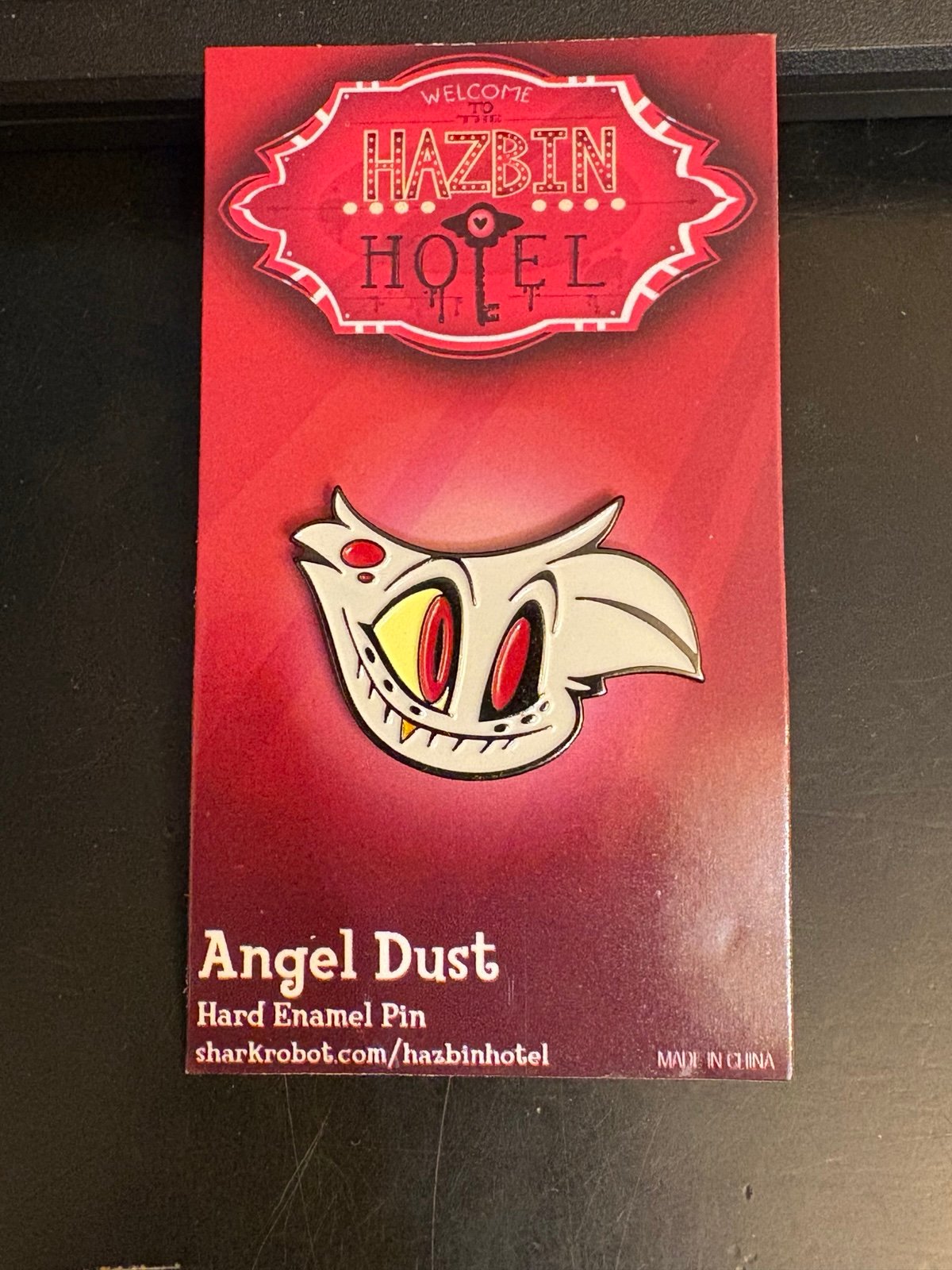 Hazbin Hotel Sharkrobot Angel Pin
