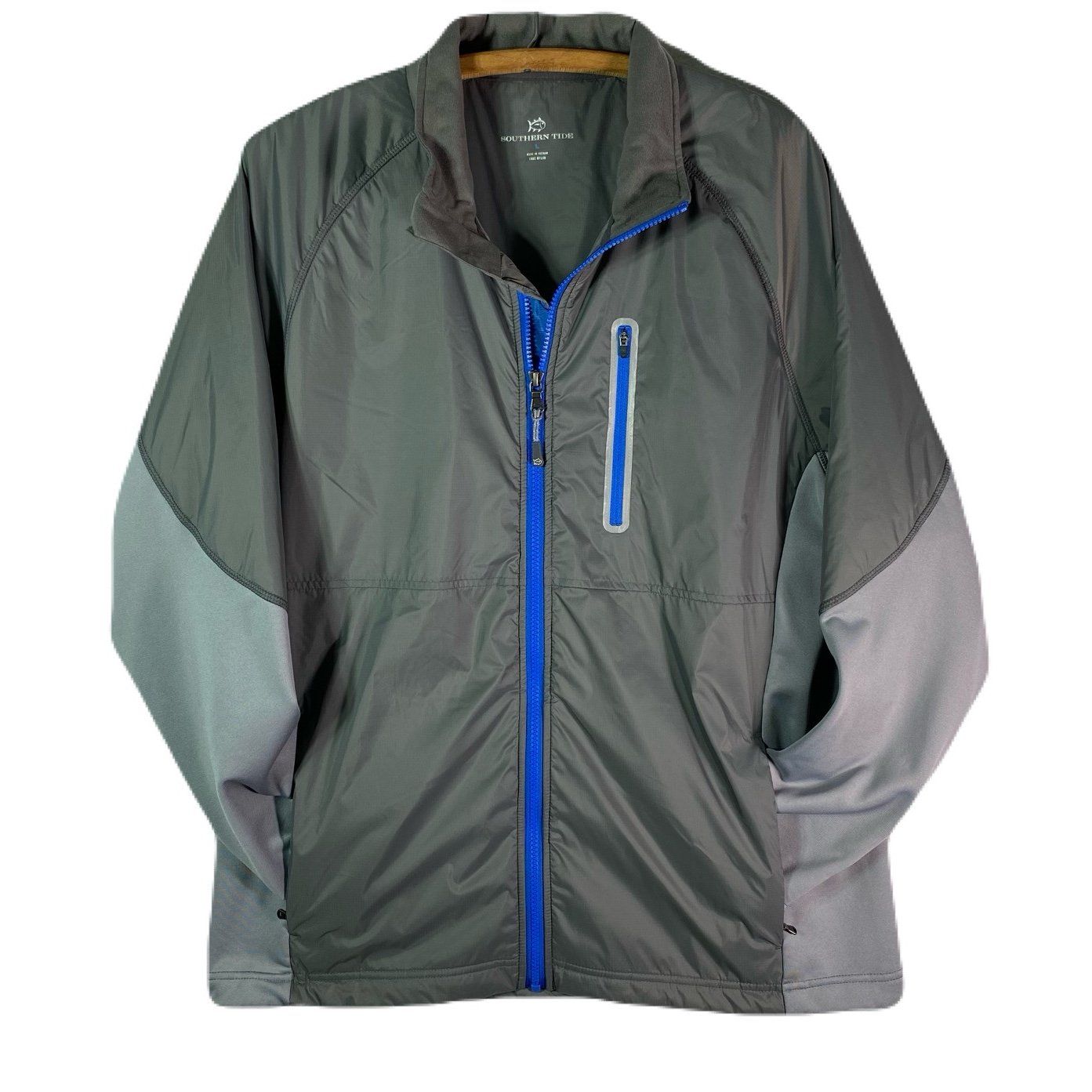 SOUTHERN TIDE T3 Smoked Pearl Lightweight Insulated Shell Jacket Mens Size L