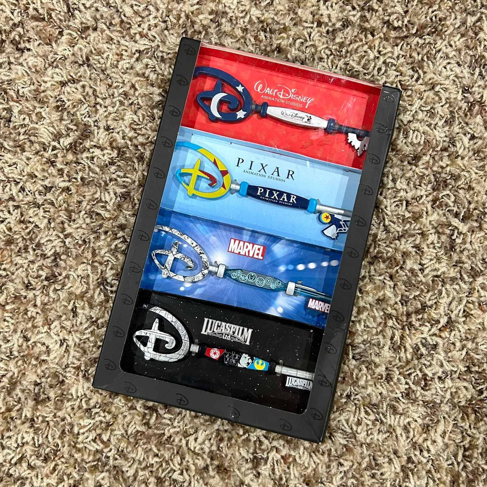 Disney Studio Collectible Key Set (Disney Animation, Pixar, Marvel, Star Wars)