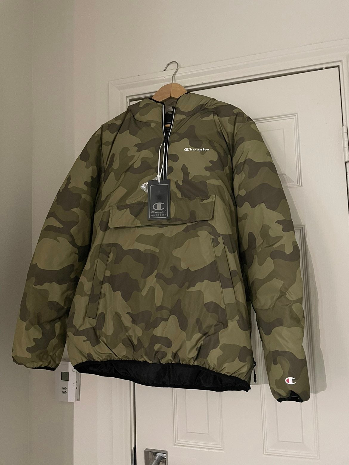Champion pullover fleece jackets for men
