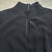 Reformation Ottessa cutout georgette mini black wrap dress size S