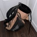 VTG Ping Hoofer Double Strap Stand Bag Beige And Black.