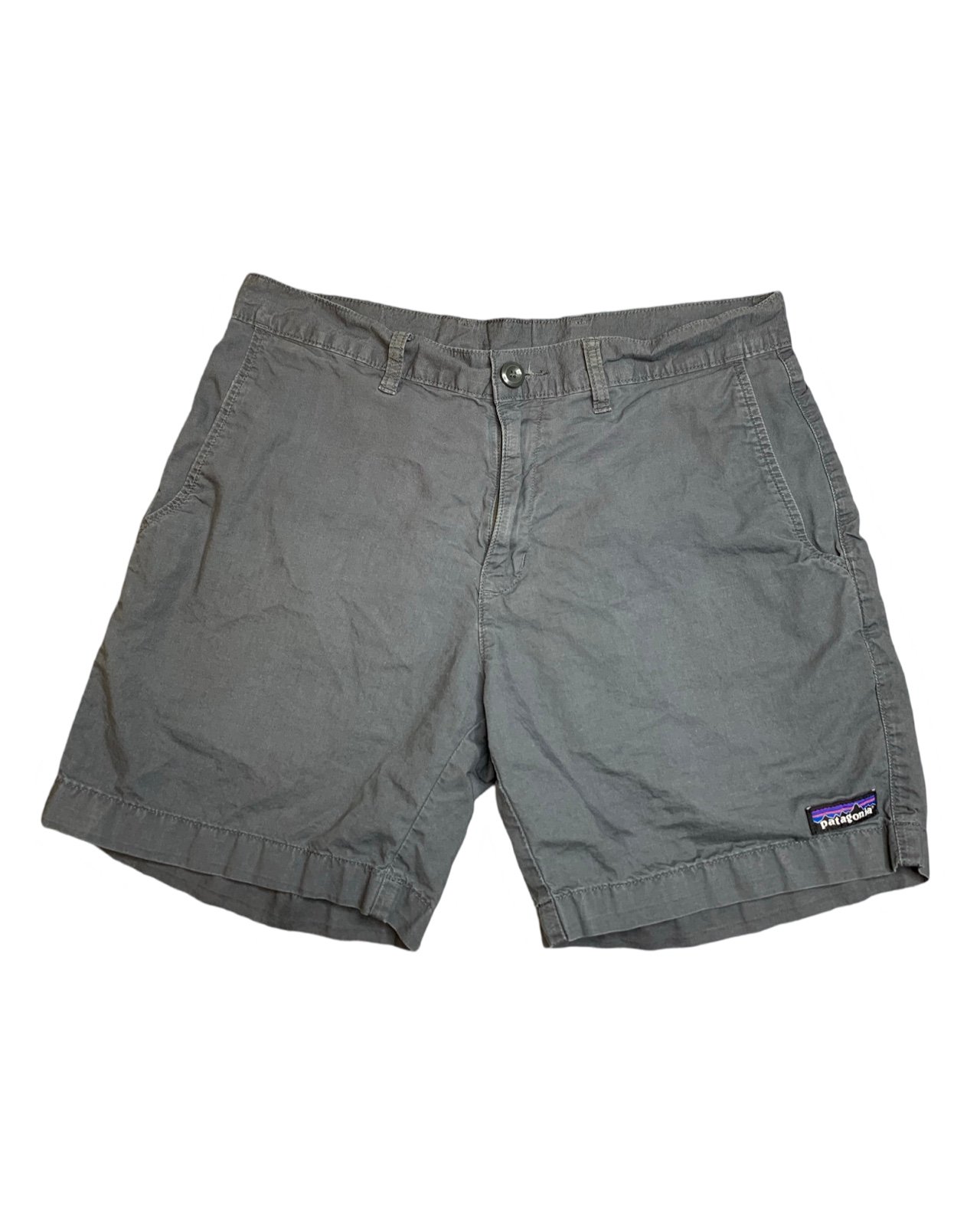 Patagonia Mens Size 30 Lightweight All-Wear Hemp Shorts 6” Grey Organic Cotton