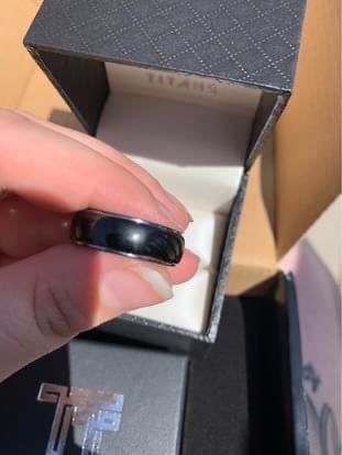 Mens wedding band.