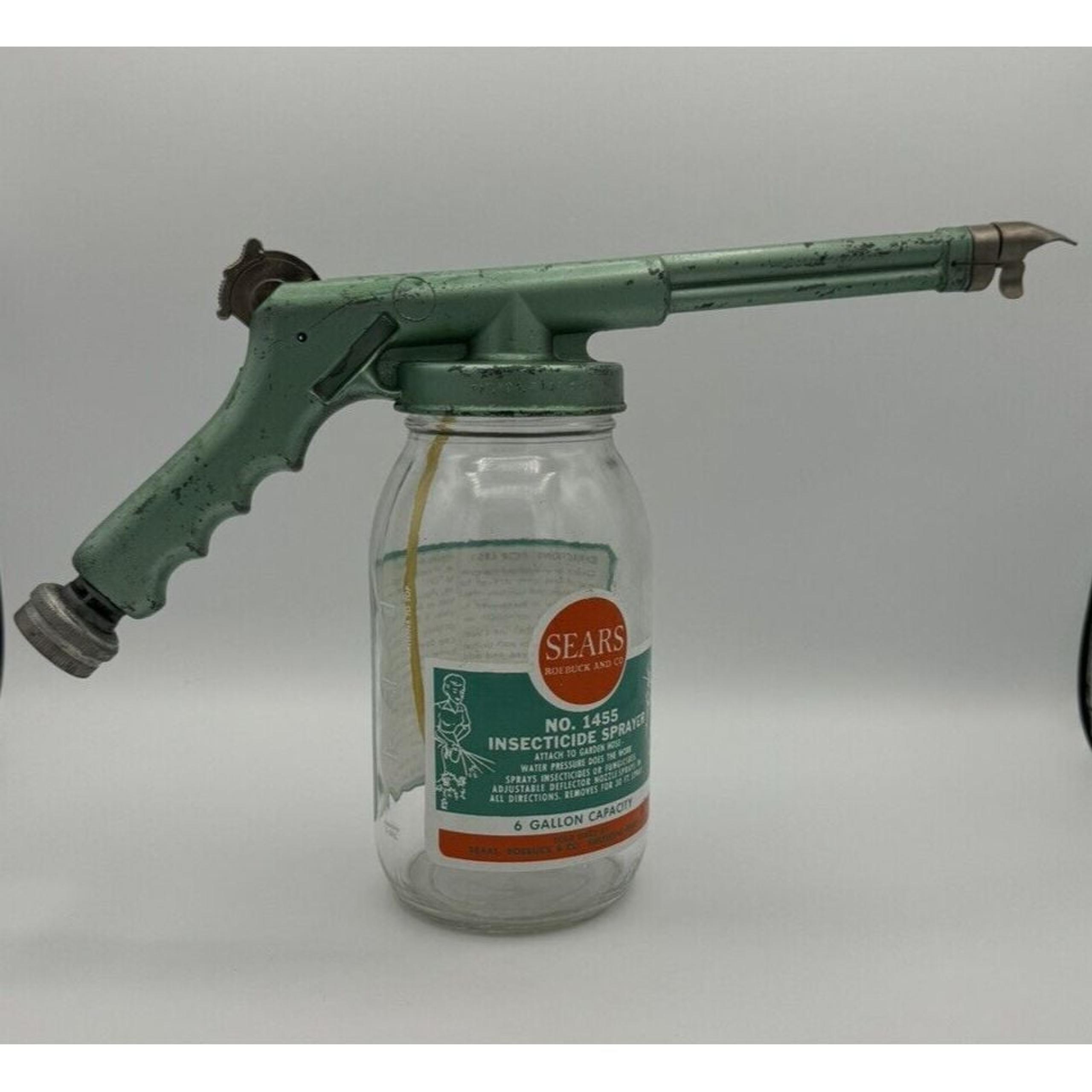 Vintage 1960's Sears Roebuck and Co Insecticide Sprayer No. 1455 Rare HTF Prop