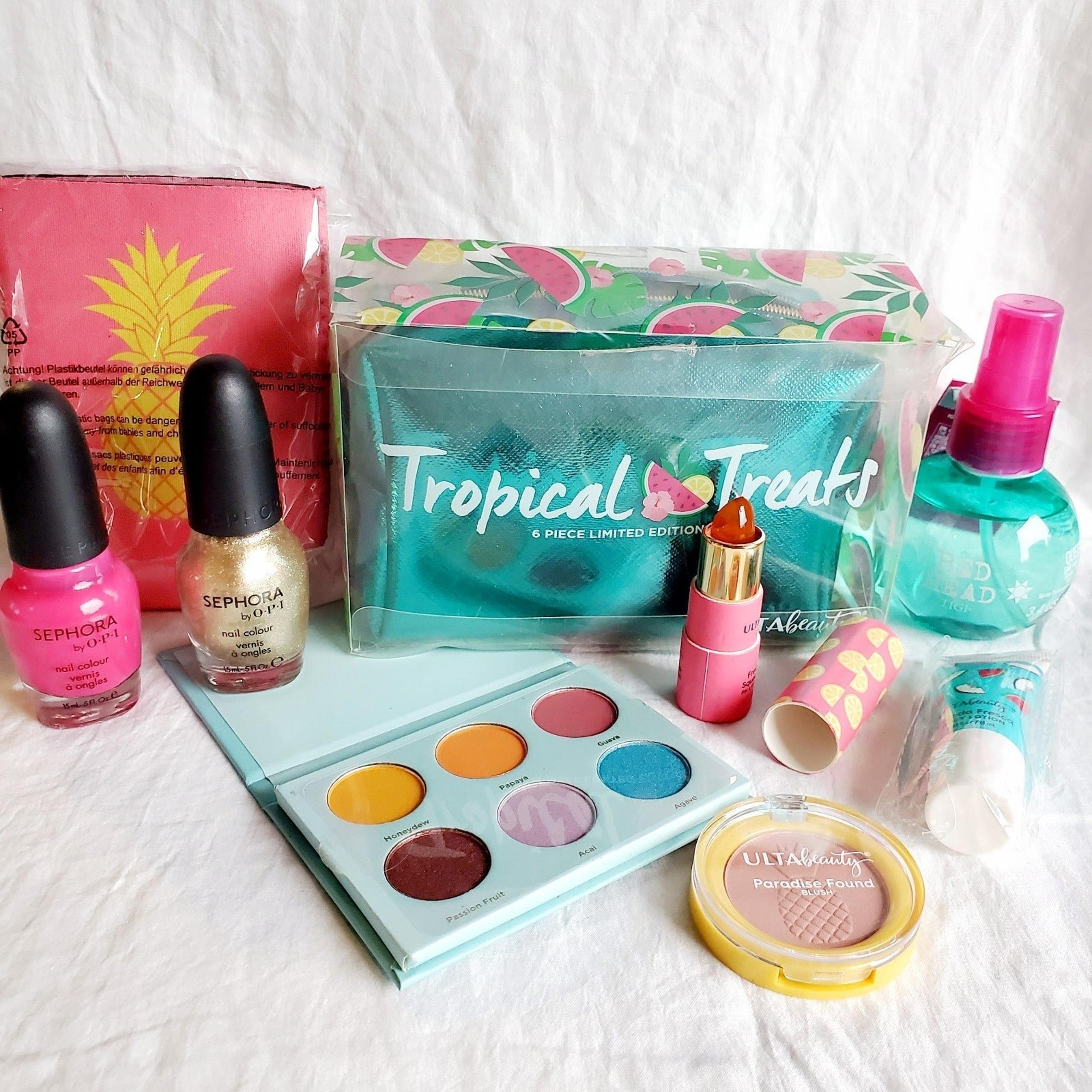 Sephora Ulta Tropical Makeup Palette Gift Set Tigi Bed Head Queen Beach Bundle