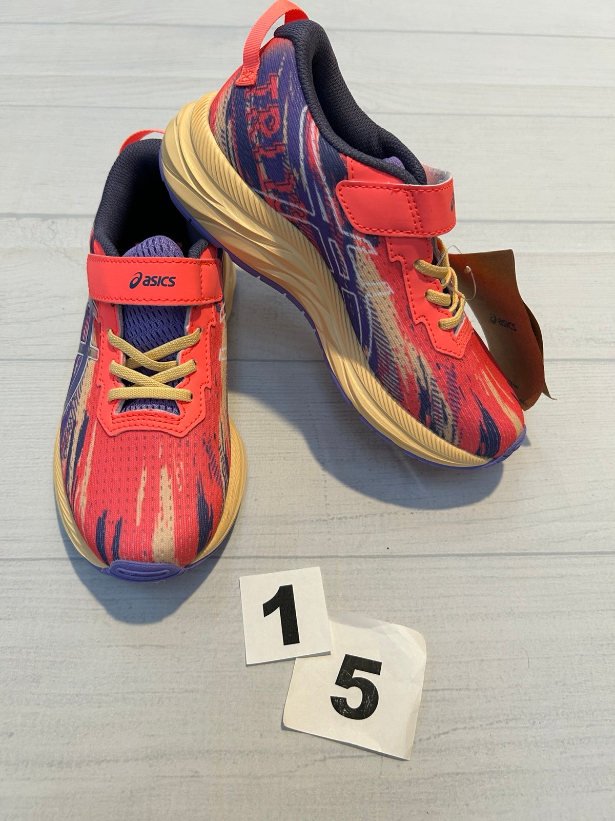 ASICS pre noosa tri shoes size 1.5