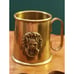 Vintage Cat Like Gargoyle Demon Bronze Tankard Shot Glass ~2 High 2 Diameter