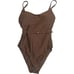 Andie Swim The Riviera One Piece belted Size Extra Small Espresso