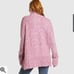 NEW Eddie Bauer Rest & Repeat funnel neck pink tunic sweater XS