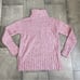 NEW Eddie Bauer Rest & Repeat funnel neck pink tunic sweater XS