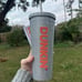 BRAND NEW 2024 Dunkin Donuts Sparkly Studded Tumbler 24oz