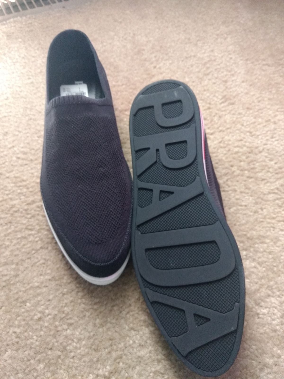 Women's black Prada shoes