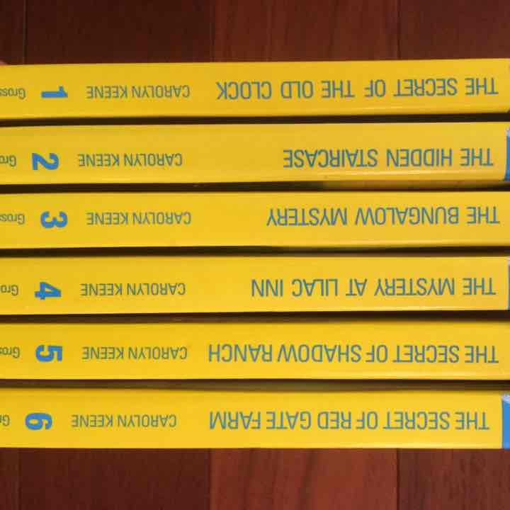 Nancy Drew Mystery Series Books #1-6