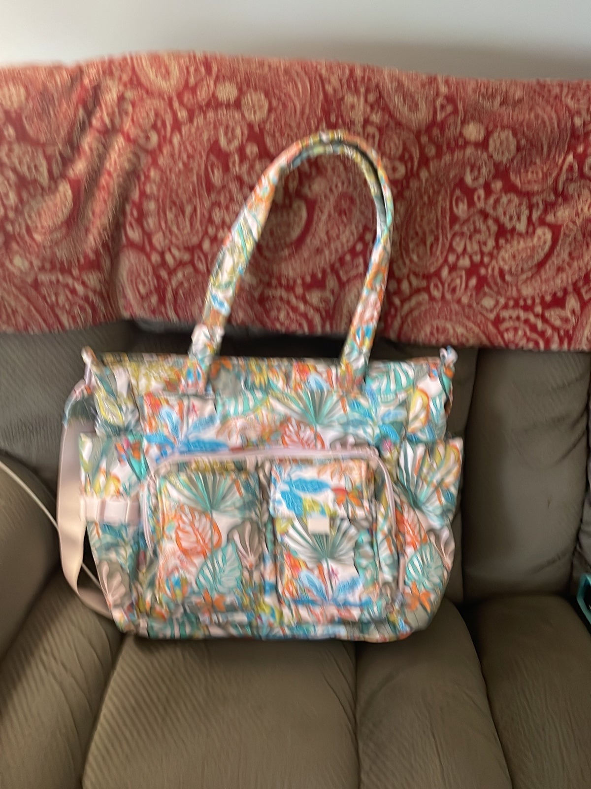 Vera Bradley tote/ diaper bag