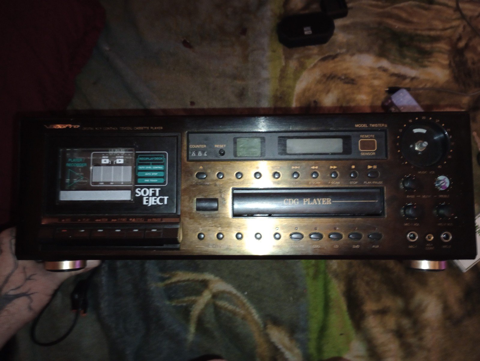 VocoPro Twister II Digital Control Player