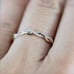 New 18K Rose Gold Twist Halo Ring