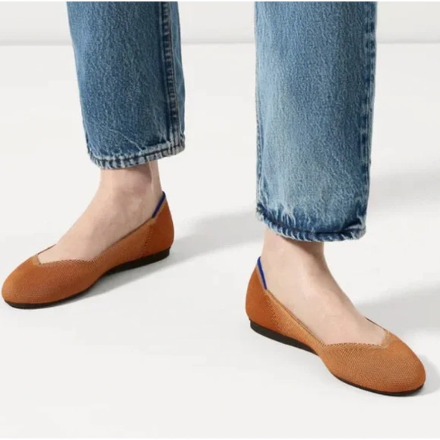 Rothys Flat Fawn Color 5.5