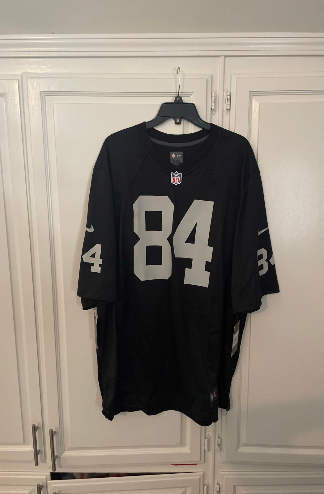 large discount Raiders jersey 84 Brown Men large discount Raiders jersey 84 Brown Men