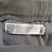 Eileen Fisher Georgette Crepe 100% Silk Pleated Tapered Slouchy Pants L Grey New