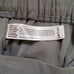 Eileen Fisher Georgette Crepe 100% Silk Pleated Tapered Slouchy Pants L Grey New
