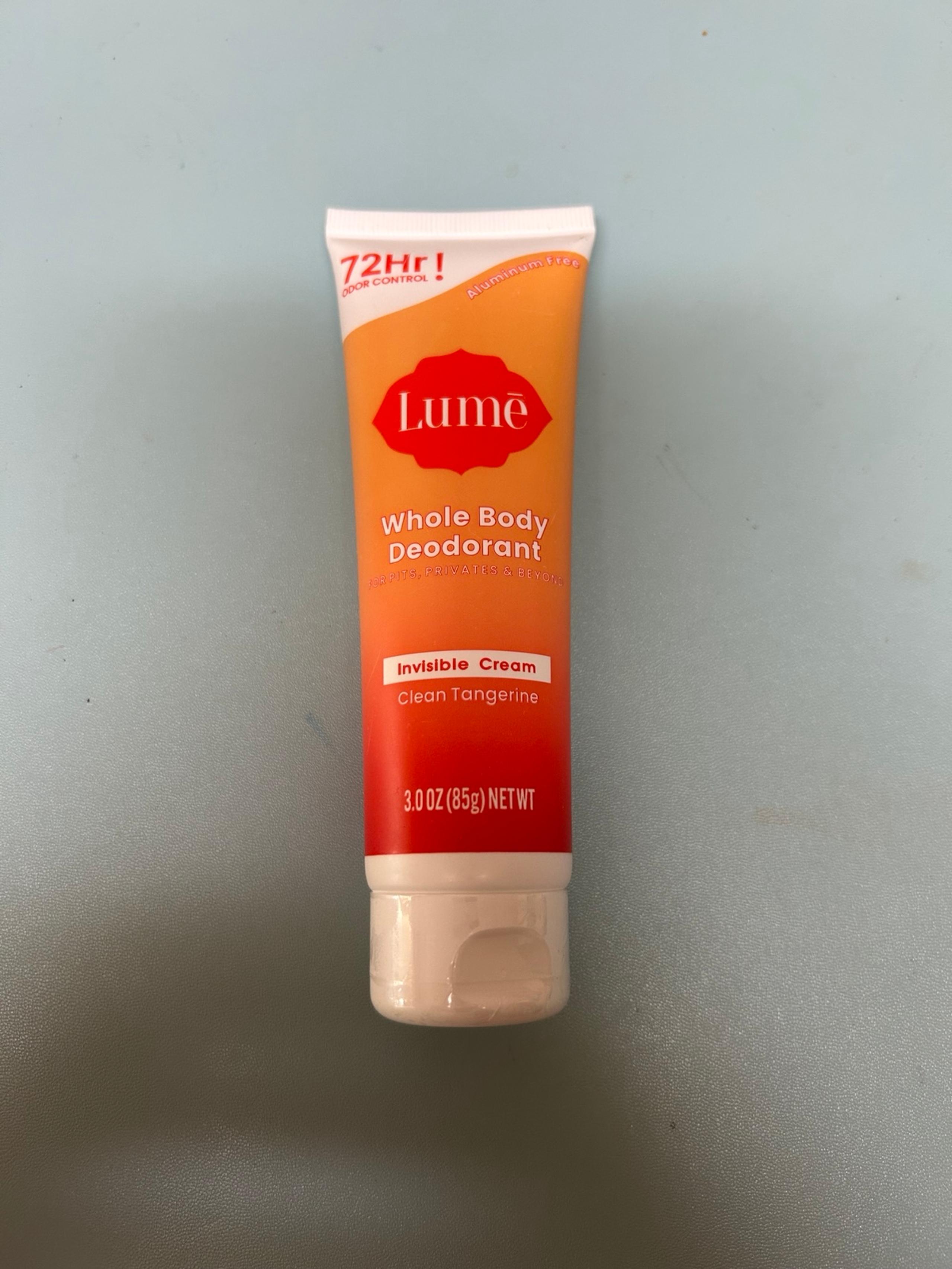 Lume Whole Body Deodorant Clean Tangerine