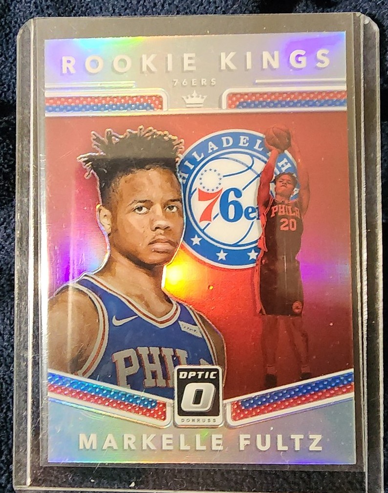 Markelle fultz rookie kings optic refractor 76ers magic nba baaketball