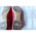 Mansur Gavriel Red Ribbed Ribbon Flats Size 39