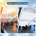 Tesla Model 3 Sunshade Roof Foldable Split Design Glass Roof Sunshades