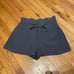 NWOT Linen Paperbag High waist belt pleated Overlay Bermudas coastal whimsgoth